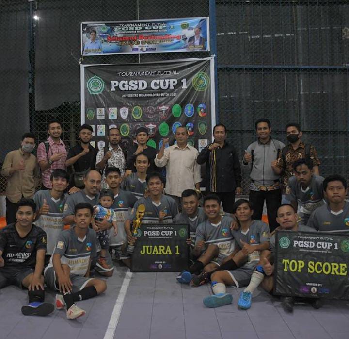Juara 1 Futsal dalam Ajang Futsal PGSD CUP